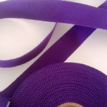Purple Milliner's Petersham Ribbon in 2 Widths